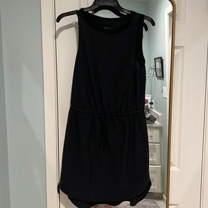 Athlete XS Petite Black Tie Dress
